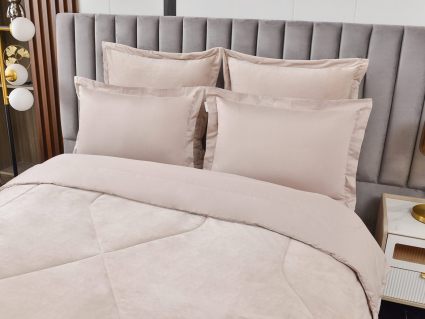 Комплект постельного белья Софи де Марко Энрике (крем) с одеялом Семейный