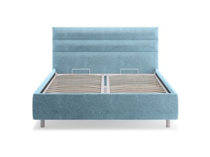 Кровать Сонум Linda Экокожа Белая 90х190