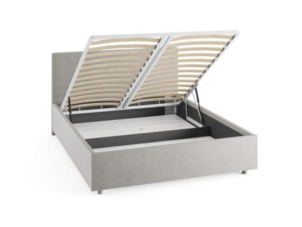 Кровать Сонум Prato Кашемир Латте (с подъемным механизмом) 160х190
