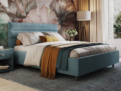 Кровать Сонум Linda Экокожа Белая 90х190