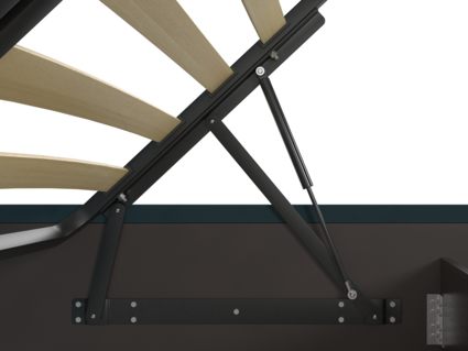 Кровать Lonax Аврора велюр Dolly-1 (с подъемным механизмом)