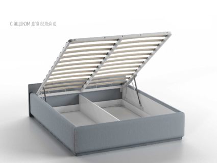 Кровать Nuvola Alba Velutto 32 (с подъемным механизмом) 200х200