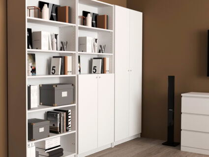 Гуд Лакк Дверь для стеллажа Варма Стэнд Дор 190 белая 2х39