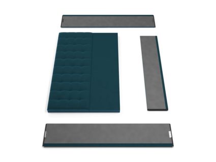 Кровать Lonax Аврора велюр Dolly-3 120х190