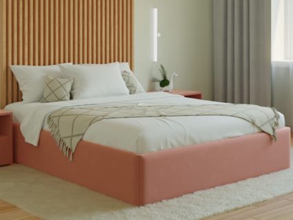 Кровать Lonax Белла велюр Dolly-13 (с основанием)