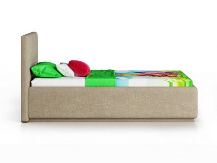 Кровать Nuvola Bianco Bravo cream (с подъемным механизмом) 160х200