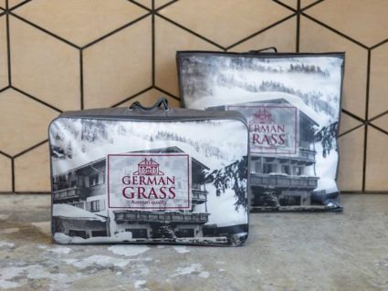 Подушка German Grass Silk Down Grass мягкая 50х70