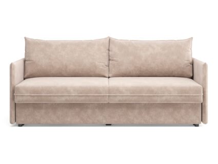 Диван Сонум Remy Микровелюр серый Длина 215 см