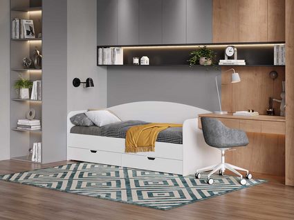 Кровать Сонум Crystal Ясень Анкор 80х200