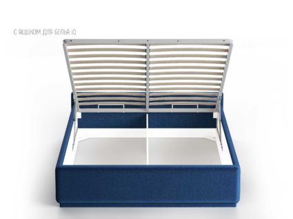 Кровать Nuvola Alba Velutto 26 (с подъемным механизмом) 200х200