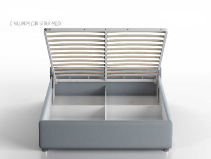 Кровать Nuvola Alba Velutto 32 (с подъемным механизмом) 200х200