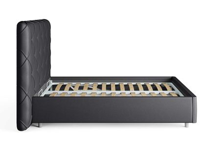 Кровать Сонум Manhattan Экокожа Коричневый (с подъемным механизмом) 180х190