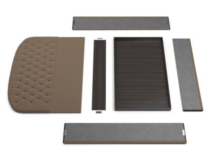 Кровать Lonax Венеция велюр Dolly-1 (с подъемным механизмом) 120х200