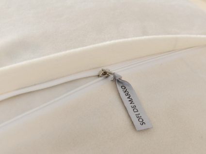 Комплект постельного белья Софи де Марко Энрике (молоко) с одеялом Семейный