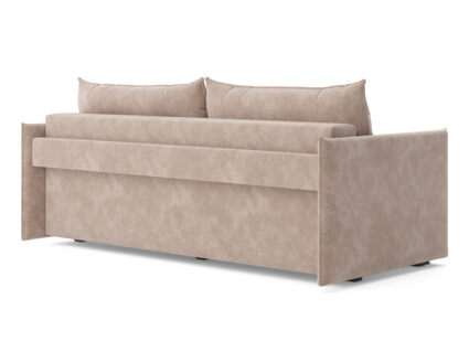 Диван Сонум Remy Микровелюр серый Длина 215 см