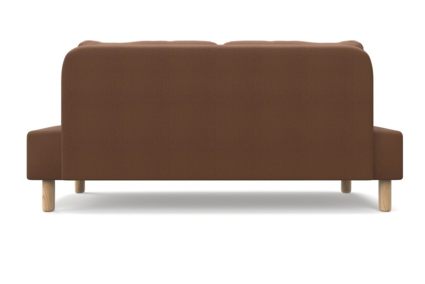 Диван Арско Свельд трехместный коричневый