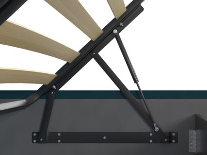 Кровать Lonax Кармела велюр Dolly-1 (с подъемным механизмом) 140х190