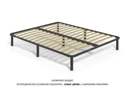 Кровать Lonax Аврора велюр Dolly-1 160х195