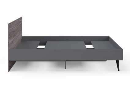 Кровать Сонум Ines Ясень анкор + серый 90х190