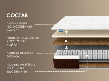 Матрас Димакс Мега хард медиум плюс 23