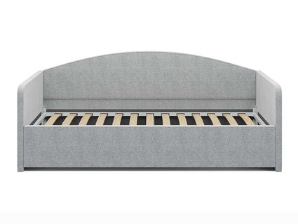 Кровать Сонум Uno Экокожа Платиновый перламутр (с подъемным механизмом) 80х190