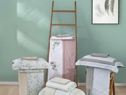 Комплект постельного белья Асабелла с летним одеялом 2119 Евро