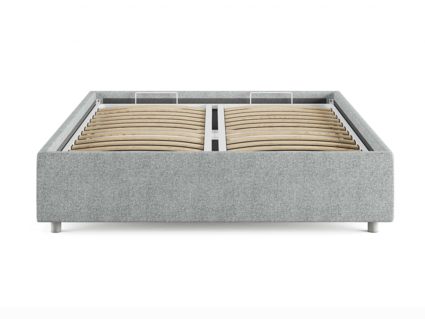 Кровать Сонум Scandinavia Экокожа Белая (с подъемным механизмом) 80х190