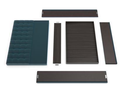 Кровать Lonax Аврора велюр Dolly-3 (с подъемным механизмом) 120х190