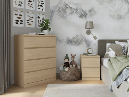 Тумба Гуд Лакк Варма 2 беленый дуб