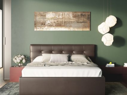 Кровать Nuvola Parma Velutto 26 (с подъемным механизмом) 200х200