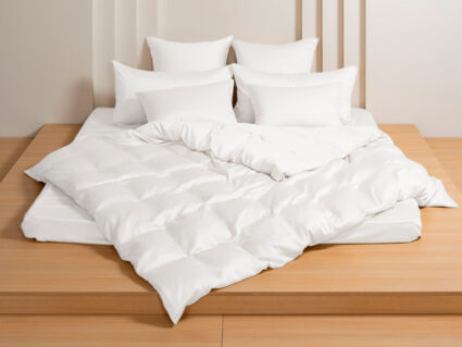 Простыня German Grass Arctic White Brilliant Grass на резинке 180х200