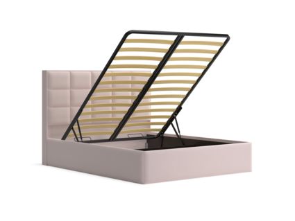 Кровать Lonax Адель велюр Dolly-1 (с подъемным механизмом) 140х190