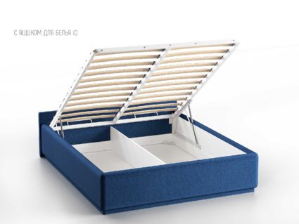 Кровать Nuvola Alba Velutto 26 (с подъемным механизмом) 200х200