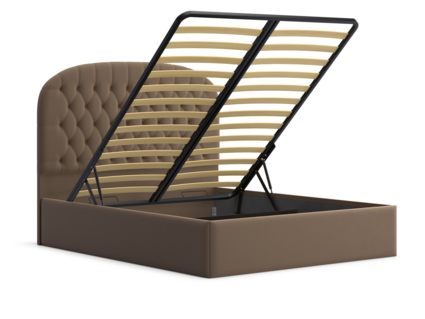 Кровать Lonax Венеция велюр Dolly-1 (с подъемным механизмом) 120х200