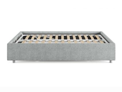 Кровать Сонум Scandinavia Экокожа Белая (с подъемным механизмом) 80х190