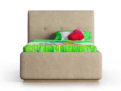 Кровать Nuvola Bianco Bravo cream (с подъемным механизмом) 160х200