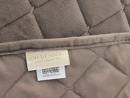 Покрывало Софи де Марко Натаниэль (серое) 240х260