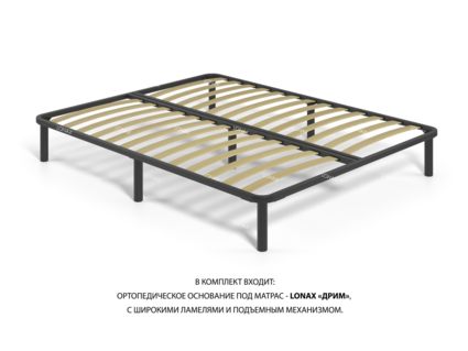 Кровать Lonax Венеция велюр Dolly-3 (с подъемным механизмом) 180х195