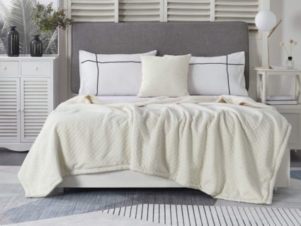 Покрывало Софи де Марко Гранд (молоко) 160х220