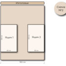 Кровать Mr.Mattress Site Box экокожа Beige 180х200