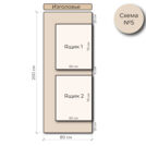 Кровать Mr.Mattress Site Box экокожа Beige 180х200