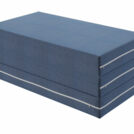 Футон DreamLine Eco (рогожка синяя) 140х200
