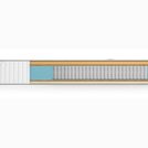 Матрас Denwir CLASSIC MIDDLE MEMO SOFT PLUS S1000 90х175