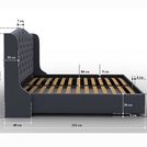 Кровать Sleeptek Premier 5 Велюр 46 120х190