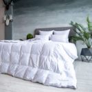 Одеяло German Grass Gray Familie Down всесезонное 160х220