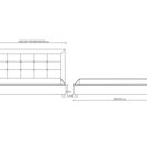 Кровать Димакс Норма + Крем с подъемным механизмом 180х190