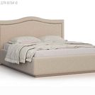 Кровать Nuvola Vicensa Style Velutto 04 (с подъемным механизмом) 180х200